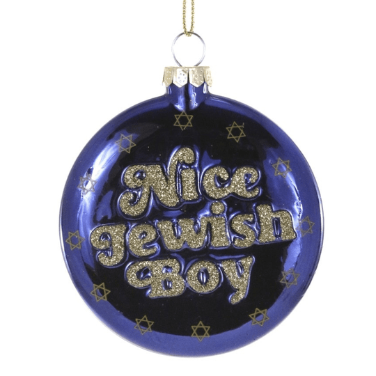 Nice Jewish Boy Ornament by Cody Foster