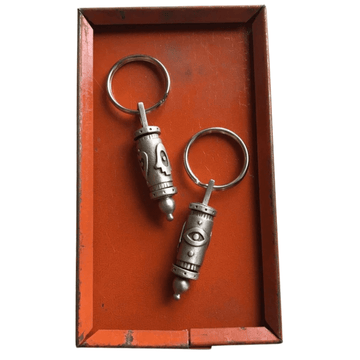 Emily Rosenfeld Keychains Amulet Prayer Amulet Prayer Keychain by Emily Rosenfeld