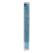 Yair Emanuel - Turquoise Pomegranate Mezuzah by Yair Emanuel - ModernTribe