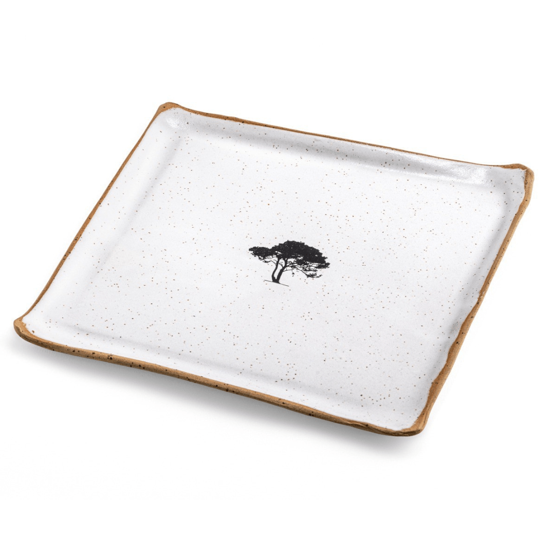 Israel Museum - Tree of Israel Ceramic Matzah Tray by Israel Museum - ModernTribe