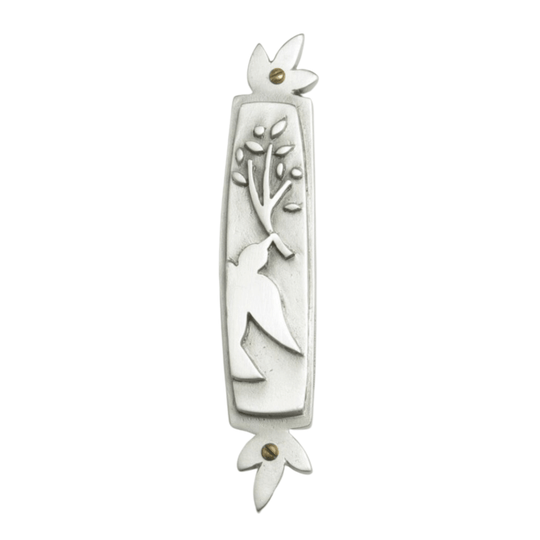 Dove Mezuzah By Emily Rosenfeld