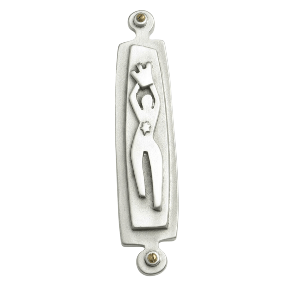 Emily Rosenfeld Mezuzahs Figure Mezuzah by Emily Rosenfeld