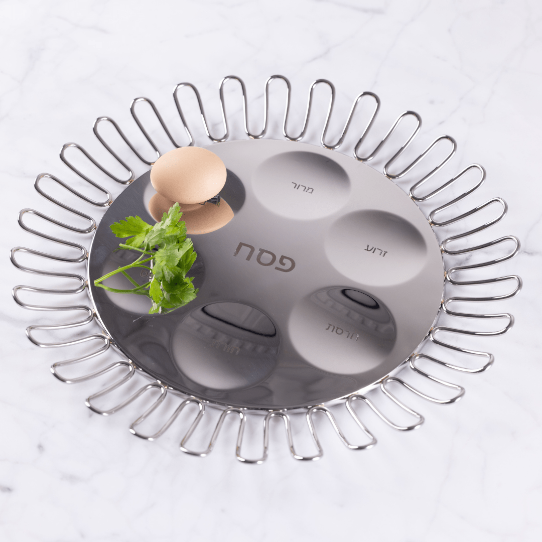 Anna New York - Coluna Dual Seder Plate by Anna New York - ModernTribe