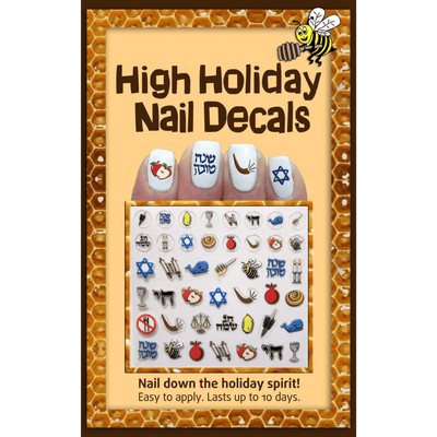 High Holiday Nail Decals