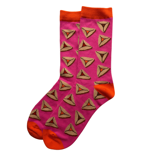 Purim Hamantaschen Socks - Adults