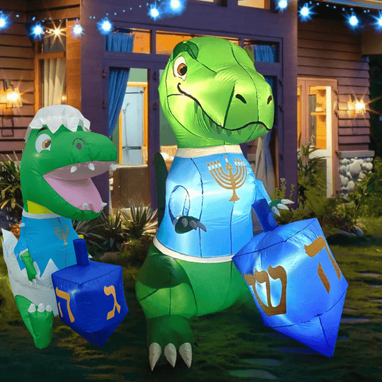 Dinokkah Inflatable Mishpacha - Set of Two