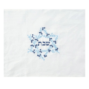 Three Generations Challah Covers Floral Star of David Embroidered Challah Cover