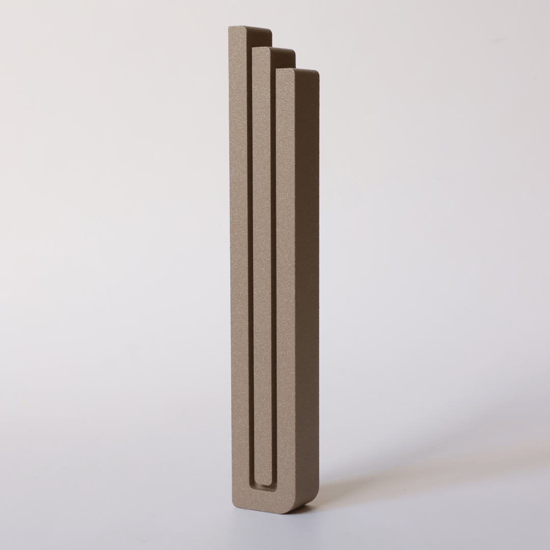 Yael Unique Design - Modern David Mezuzah - Cappuccino - ModernTribe