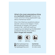 Flying Leap Games Games Two Jews Three Opinions Game