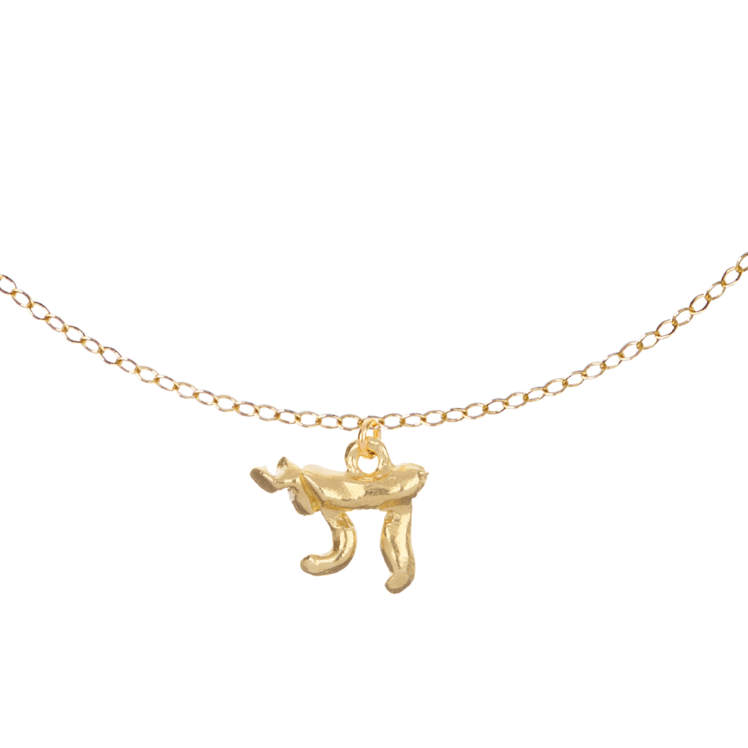 Susan Alexandra - Chai Necklace by Susan Alexandra - Bronze - ModernTribe