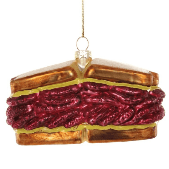 Corned Beef Sandwhich Ornament by Cody Foster