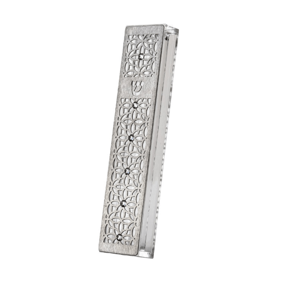 Dorit Judaica Mezuzahs Copy of Shimmering Pomegranate Mezuzah