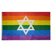 ModernTribe Other Rainbow Star of David Pride Flag