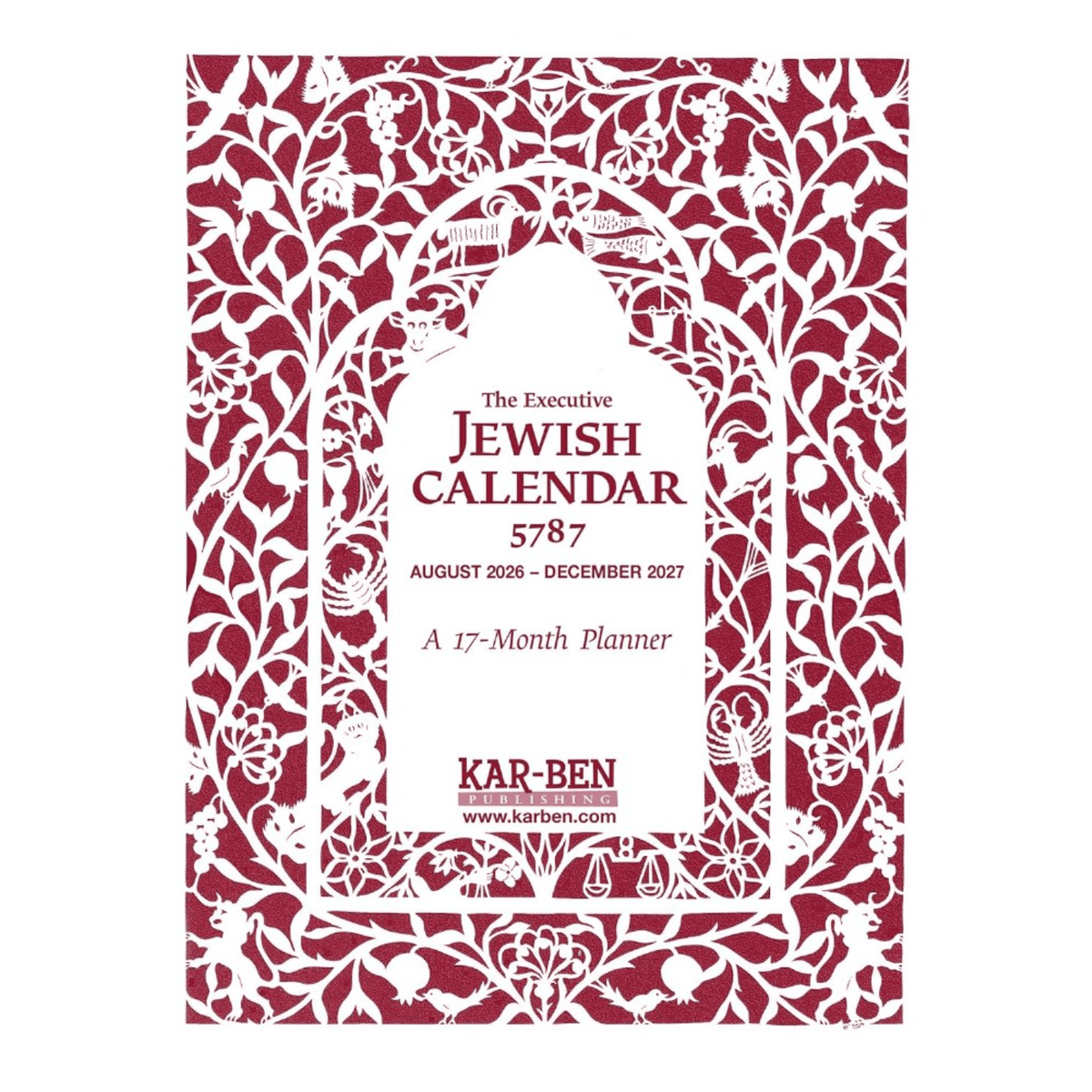 Kar-Ben Publishing - Executive Jewish Calendar 5787: 2026-2027 - ModernTribe