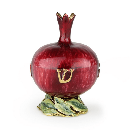24k Gold-Plated Pomegranate Dreidel