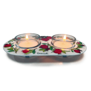 Yair Emanuel Candlesticks Pomegranate Tea Light Candle Holder by Yair Emanuel
