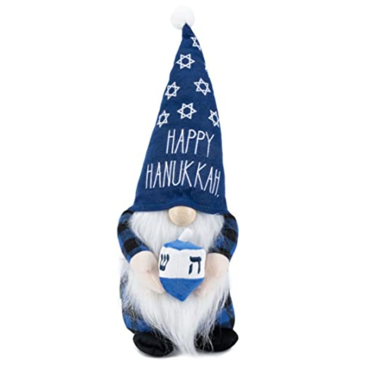 Rae Dunn - Plush Gnome with Dreidel - ModernTribe