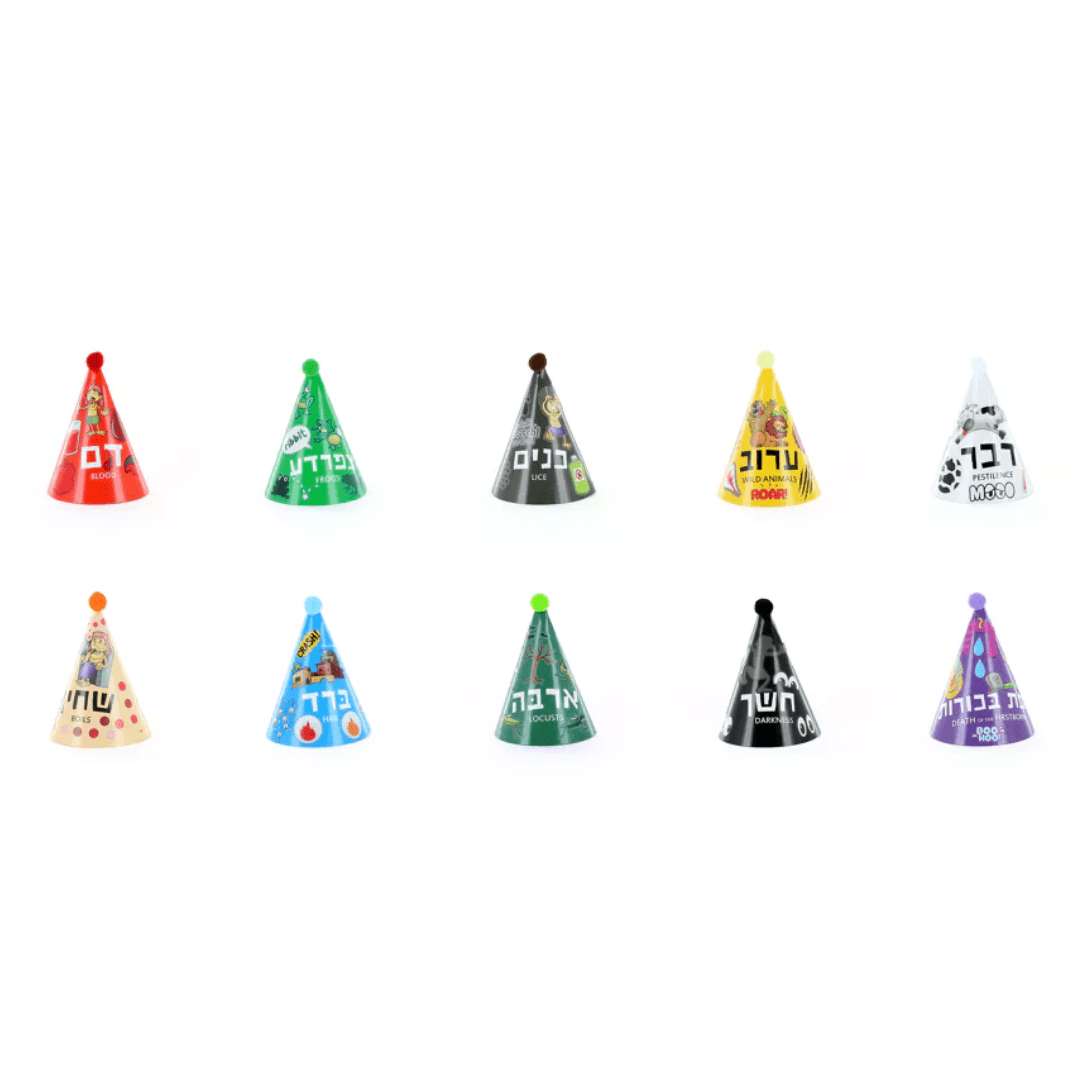 Cazenove - DIY Plagues Party Hats - Set of 10 - ModernTribe
