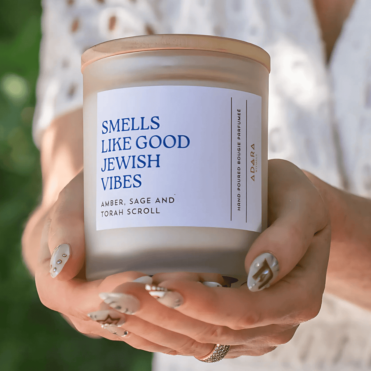 Adara Rituals - Smells Like Jewish Vibes Scented Candle - ModernTribe