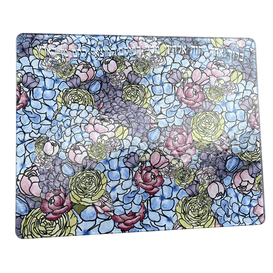 Floral Challah Board