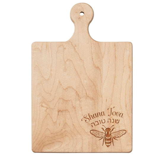 Artisan Maple Shana Tova Challah or Serving Board