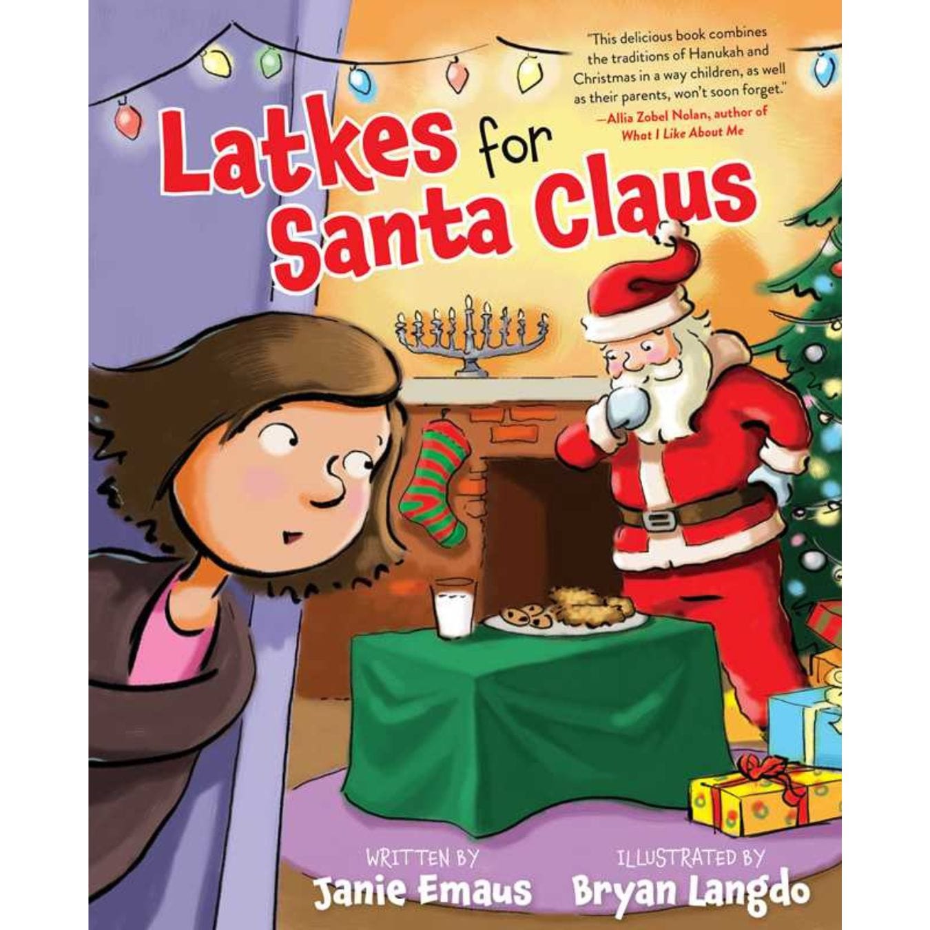 Simon & Schuster Books Latkes For Santa Claus - Hardcover