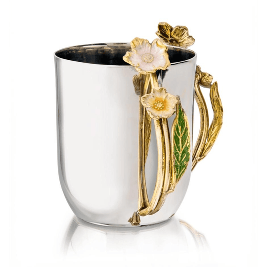 Hellebore Handle Floral Wash Cup