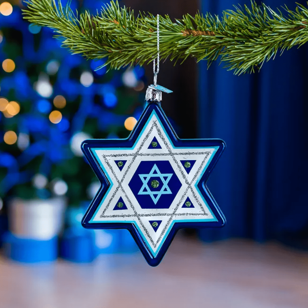 Kurt S. Adler, Inc. Ornaments Default Noble Gems™ Star of David Hanukkah Ornament