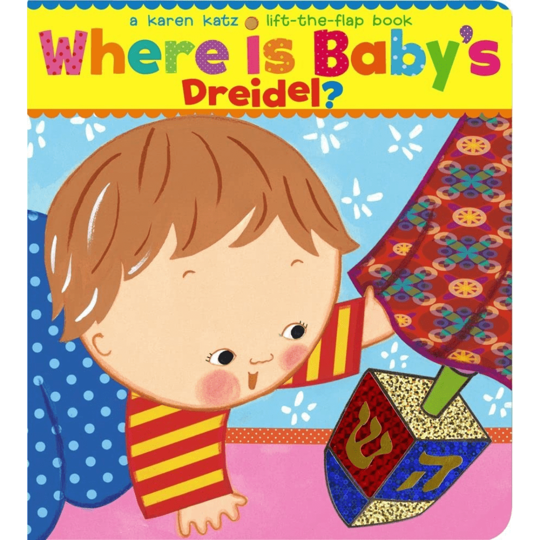 Simon & Schuster - Where Is Baby's Dreidel? - Board Book - ModernTribe