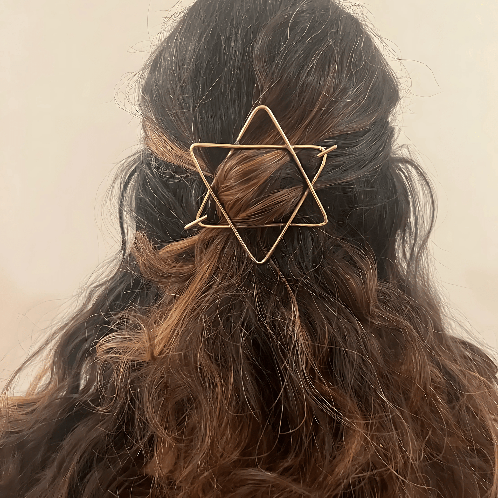 Rachel Pfeffer Hair Clips Star of David Hair Pin