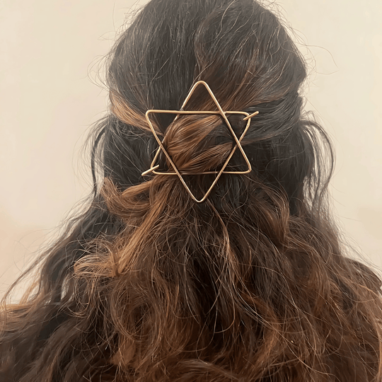 Star of David Hair Pin
