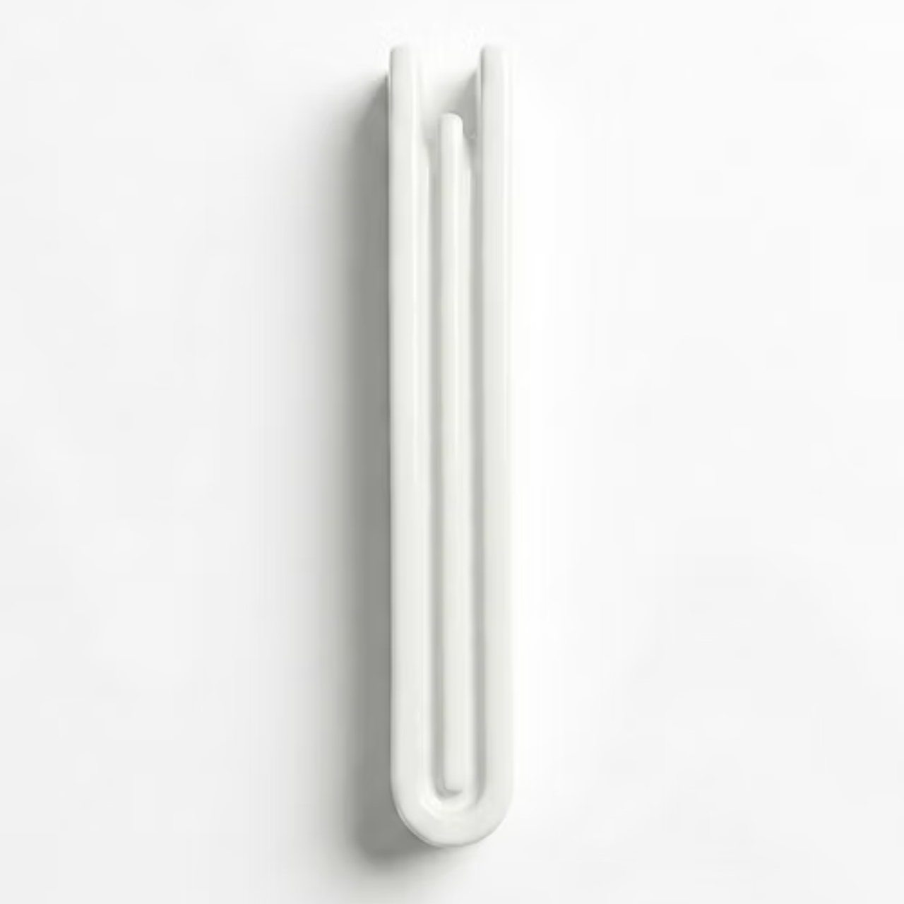 Yahalomis - Shin of Shaddai Ceramic Mezuzah - White - ModernTribe
