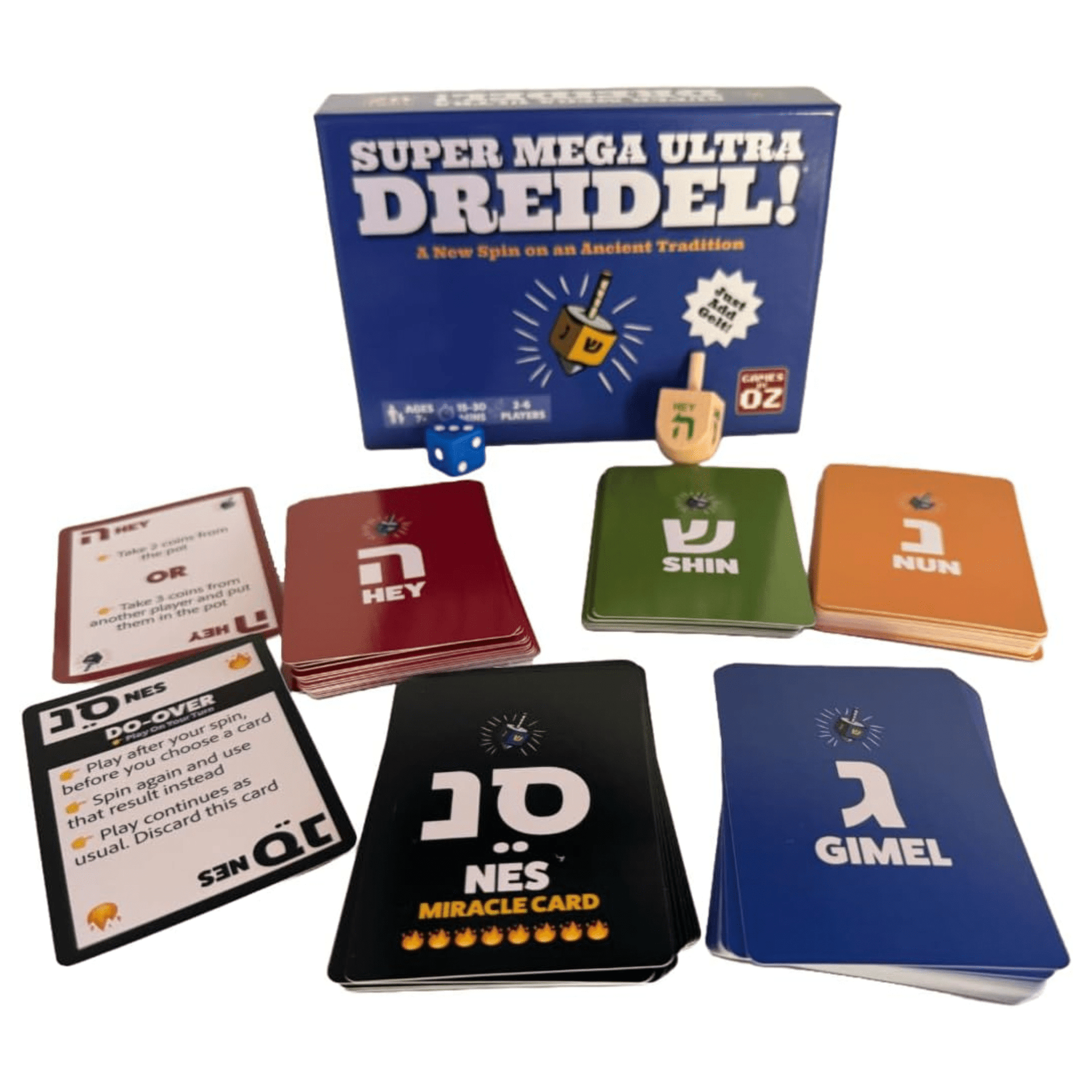 Games by Oz Dreidels Super Mega Ultra Dreidel!