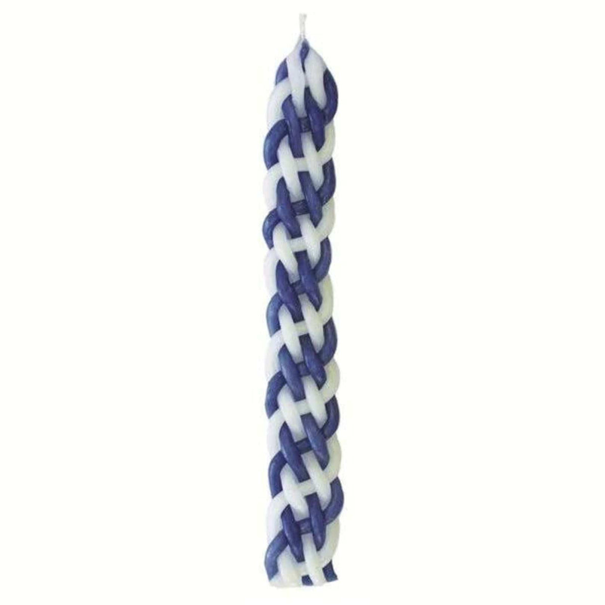 Majestic Giftware - Tzivoni Blue and White Havdalah Candle - ModernTribe