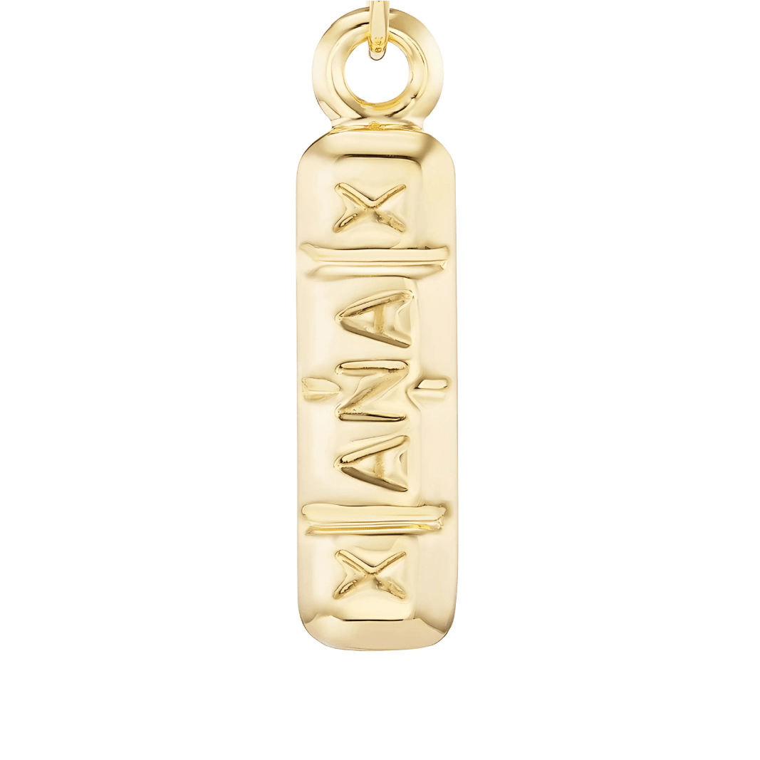 Mad Fine - Xanax Bar Pendant by Mad Fine - 14k Solid Gold - ModernTribe