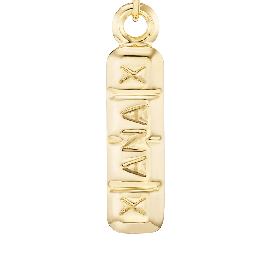 Mad Fine - Xanax Bar Pendant by Mad Fine - 14k Solid Gold - ModernTribe
