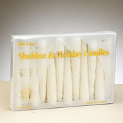 Rite Lite Shabbat Candles Premium White Frosted Shabbat and Holiday Candles
