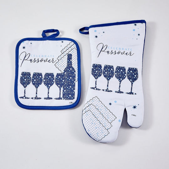 Passover Oven Mitt and Pot Holder