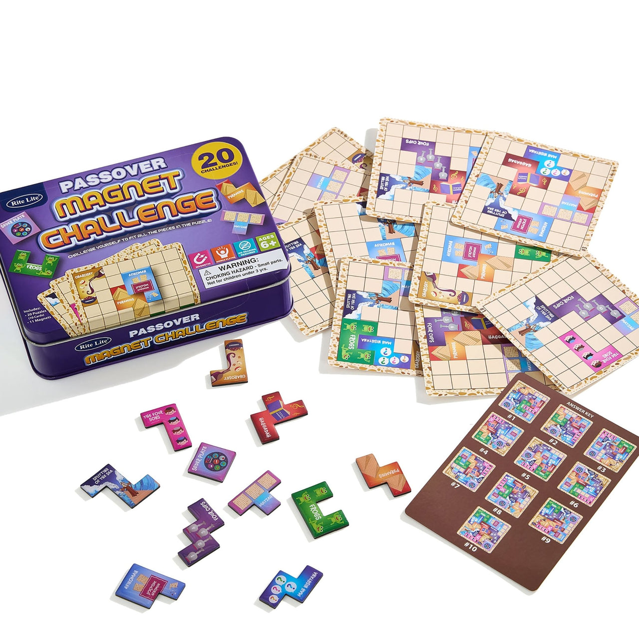 Rite Lite - Passover Magnet Challenge Game - ModernTribe