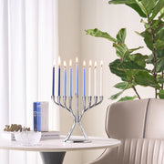 Rite Lite Hanukkah Candles Deluxe Assorted Blue, Light Blue and White Hanukkah Candles