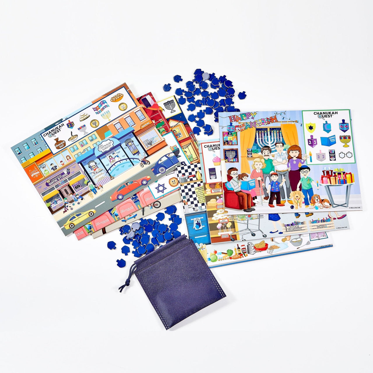 Rite Lite - Chanukah Quest Game - Hidden Object Search - ModernTribe