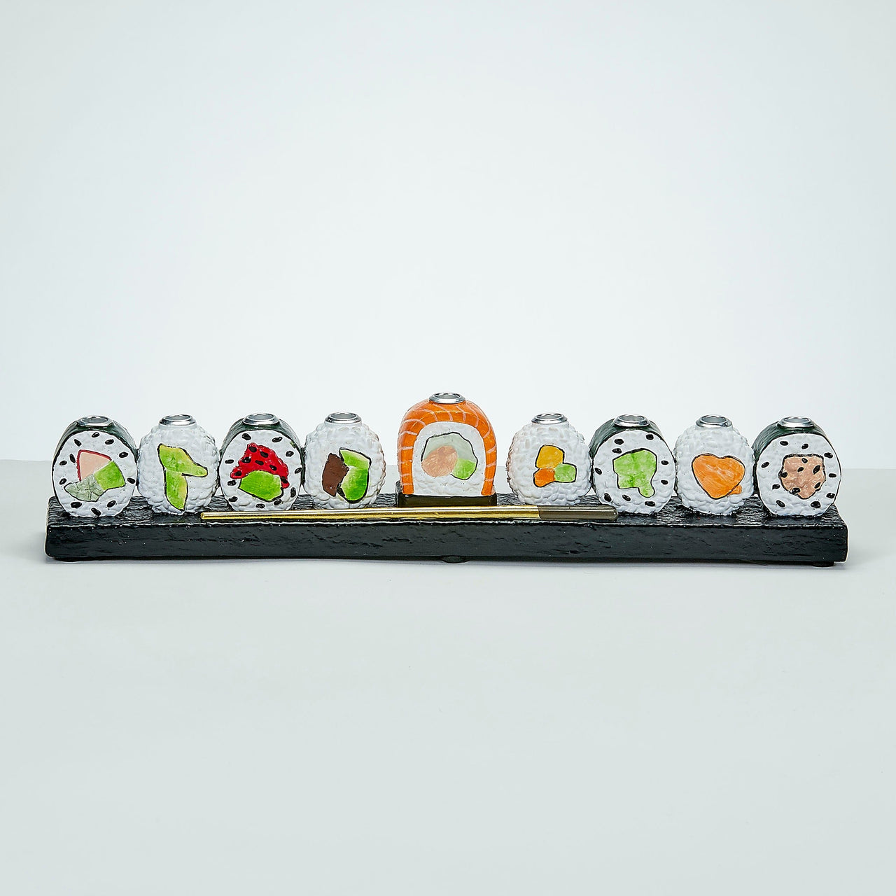 Rite Lite Menorahs Hand-Painted Sushi Menorah