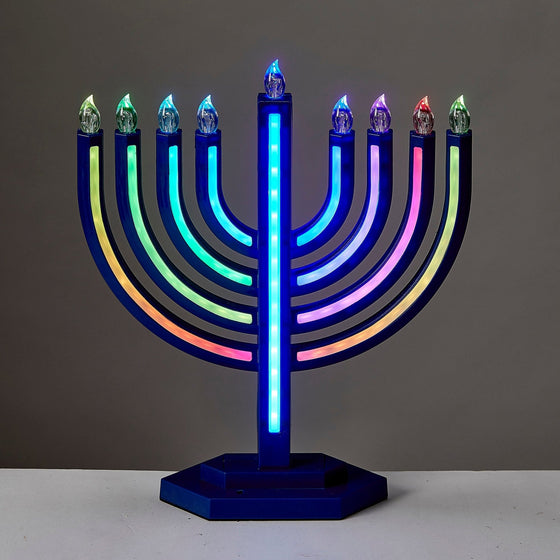 Electric Colorwave Menorah