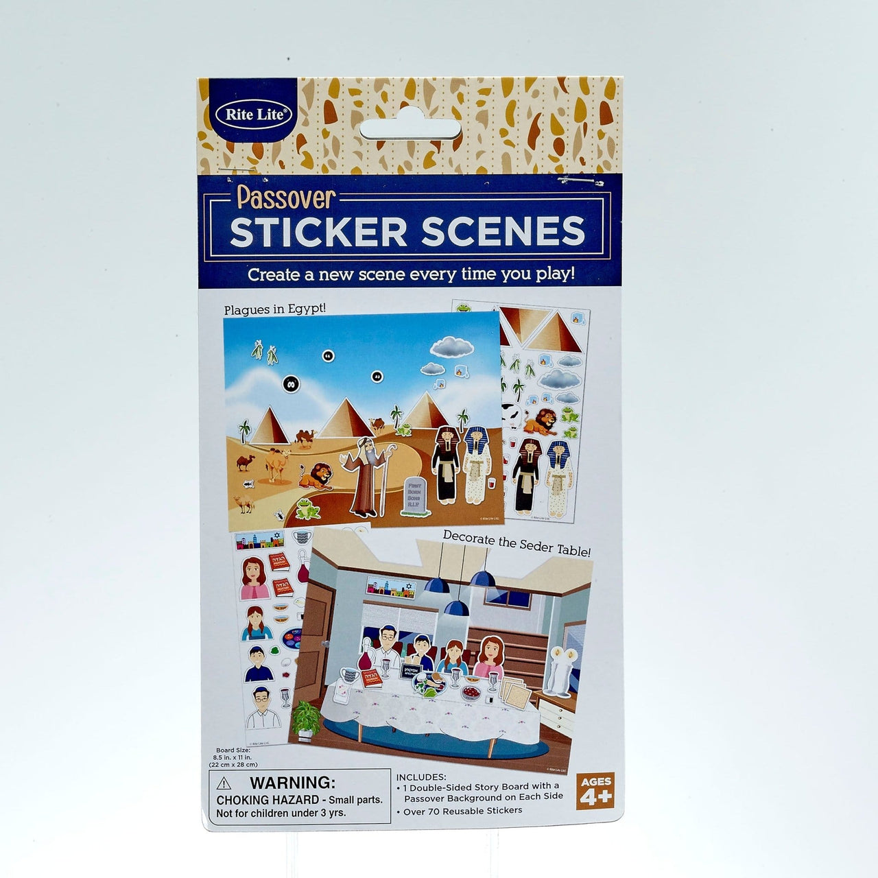Rite Lite - Passover Sticker Scenes with Reusable Stickers - ModernTribe