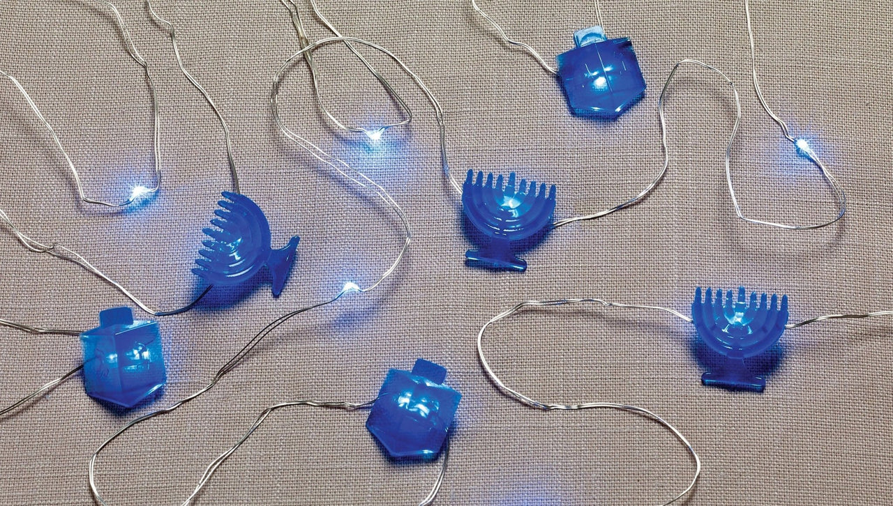 Rite Lite - Mini Dreidel and Menorah String Lights - ModernTribe