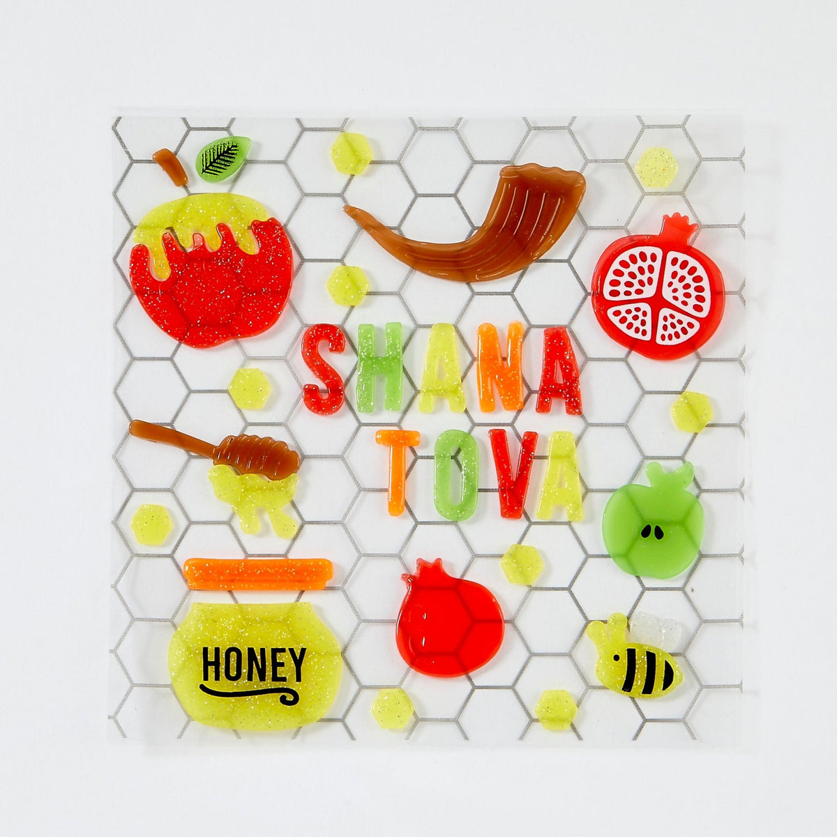 Rite Lite - Rosh Hashanah Window Gel Decorations - ModernTribe