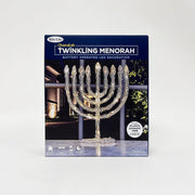 Aviv Judaica Menorahs LED Twinkling Menorah Decoration