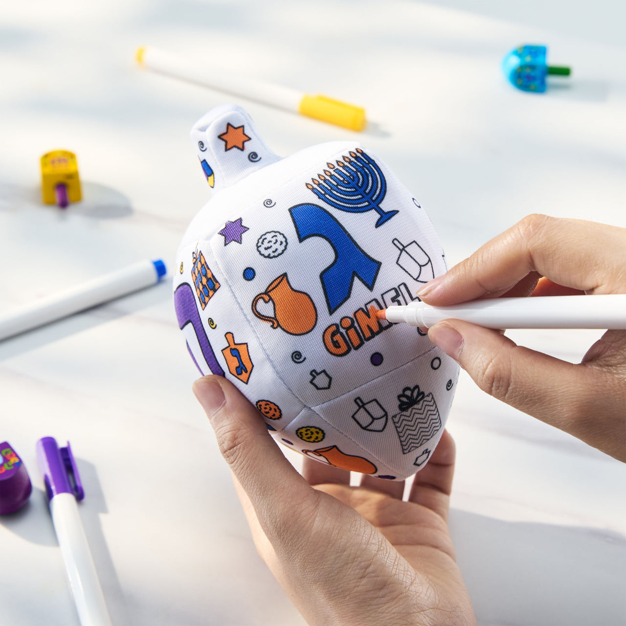 Rite Lite - Dreidel Coloring Kit in Gift Box - ModernTribe