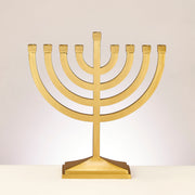 Rite Lite - Traditional Menorah - Satin Gold Finish - ModernTribe