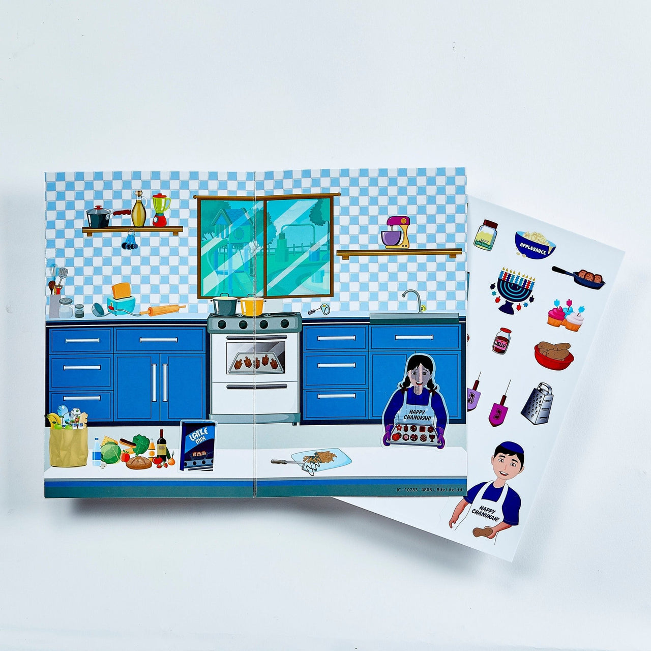 Rite Lite - Hanuukkah Scenes with Reusable Stickers - ModernTribe